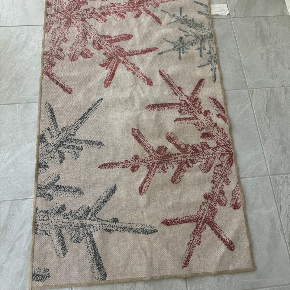 EUC Ruggable Snowflake 3x5 rug